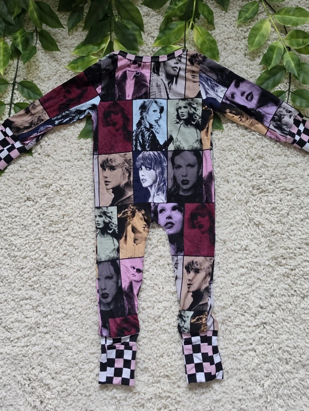 Unisex Baby Taylor Swift Patchwork Sleeper (3-6 Months)